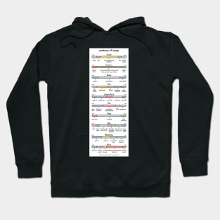 anatomy of songs (composite) Hoodie